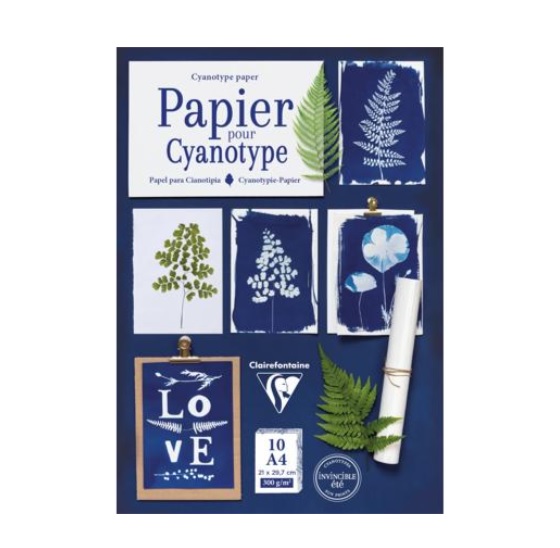 Clairefontaine Papier Voor Cyanotype A4 300gr. 10vel.