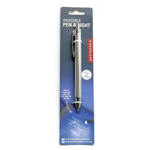 Onzichtbare Pen & Licht (Blacklightpen)