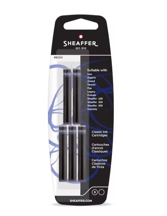 Inktpatronen SHEAFFER zwart