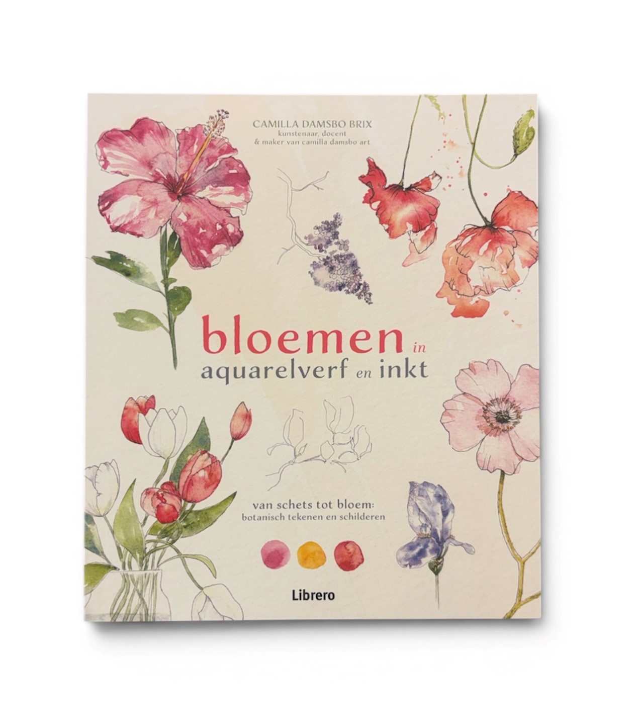 Bloemen In Aquarelverf En Inkt - Camilla Damsbo Brix