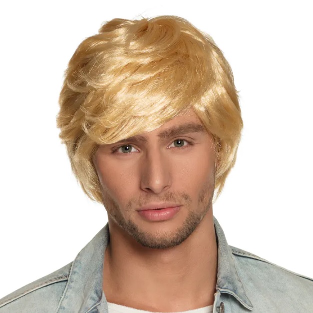 Pruik Tyler blond
