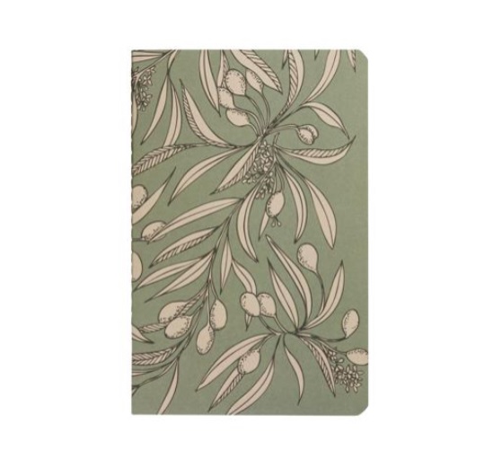 Jardin des Sens, Genaaid notitieboek 11x17 cm, 64 pagina's, gelijnd
