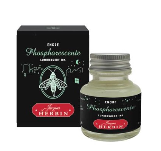 Jacque Herbin Fosforescerende inkt 30ml - Transparant