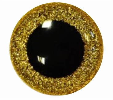 Glitter Veiligheidsogen 24mm Per Paar - Keuze uit diverse kleuren - Afbeelding 2