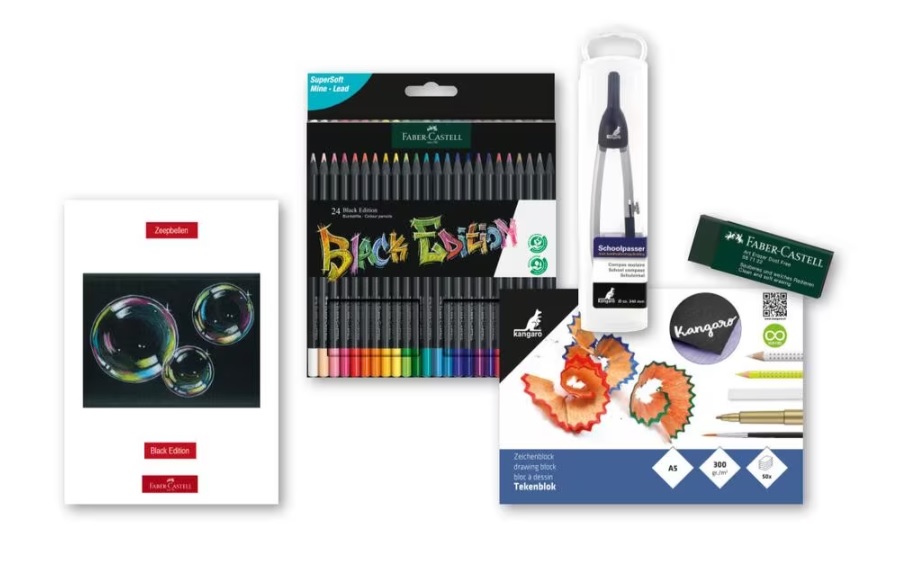 Workshop Zeepbel Faber-Castell incl. toebehoren NL