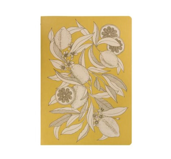 Jardin des Sens, Genaaid schrift A4 21 x 29,7 cm, 96 pagina's, gelijnd + kantlijn.