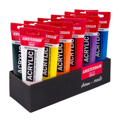Amsterdam Standard Series acrylverf voordeelverpakking | 12 x 120 ml
