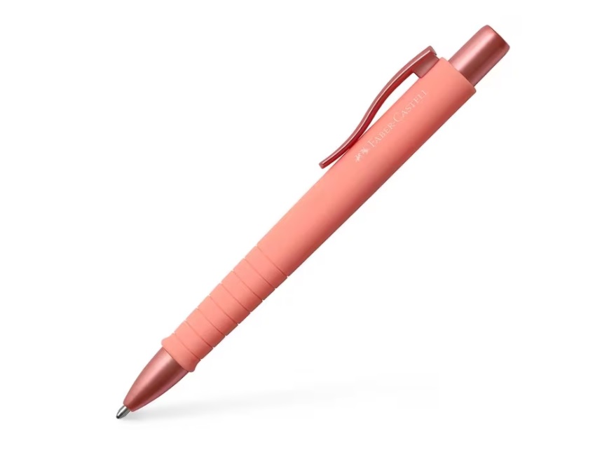 Balpen Faber-Castell Polyball XB Urban Coral