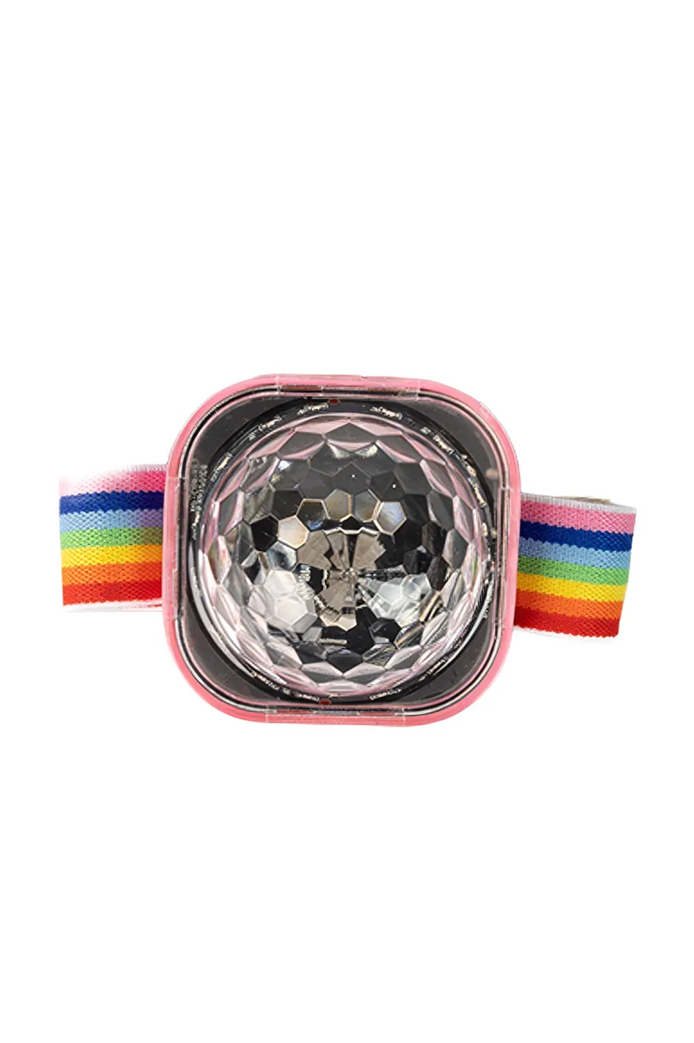 Disco Regenboog Armband Met Licht Oplaadbaar