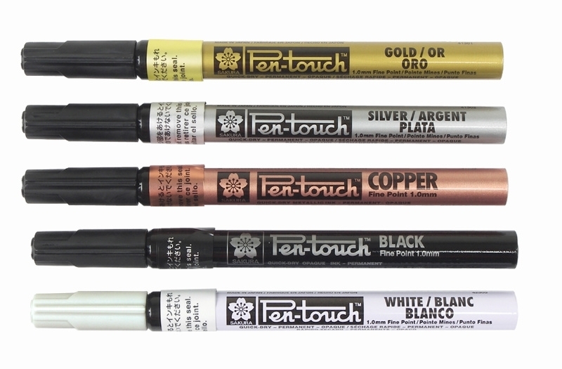 Sakura Pen-Touch Verfstift F 1.0mm - keuze uit 5 kleuren