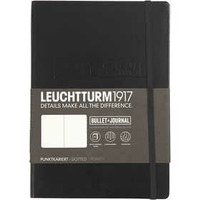 Bullet Journaling Notebook , A5 14x21 cm, dikte 2 cm, zwart, 1stuk, 240 pagina´s - Afbeelding 11