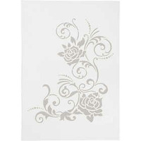 Flexibel sjabloon, bloemen, A4, vel 210x297 mm, 1 stuk
