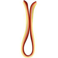 Quilling stroken, L: 78 cm, B: 5 mm, 120 gr, oranje, roze, rood, geel, 100 stuk/ 1 doos