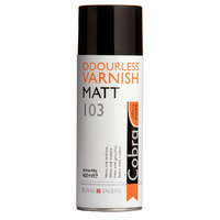 Cobra Vernis Varnish Mat 103 Spuitbus 400 ml - Afbeelding 2
