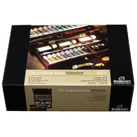 Rembrandt Olieverf set Master in kist, 10 x 15 ml tubes + 12 x 40 ml tubes + 2 x 60 ml tubes + 13 accessoires - Afbeelding 2