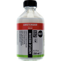 Amsterdam Acrylmedium Mat 117 Fles 250 ml - Afbeelding 2