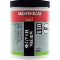 Amsterdam Heavy Gel Medium Glanzend 015 Pot 1000 ml - Afbeelding 2