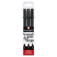 Sakura Pigma Calligrapher set, 3-delig