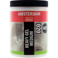 Amsterdam Heavy Gel Medium Mat 020 Pot 1000 ml - Afbeelding 2