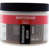 Amsterdam Transparant Gesso 000 Pot 500 ml - Afbeelding 2
