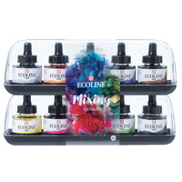 Ecoline Vloeibare Waterverf Mengset 10 x 30 ml - Afbeelding 2