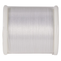 Rijgdraad voor Delica-rocailles, sneeuwwit, 0,27 mm, spoel à 50 m - Afbeelding 2