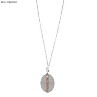 Gietvorm: hangertjes ovaal, 2,9x3,9cm, ZB-zak 1st. - Afbeelding 3