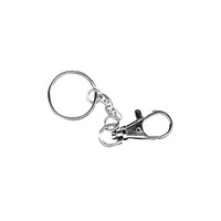 Sleutelhanger m. karabijnsl., 2,5 cm ø, ZB-zak à 2 stuks - Afbeelding 2