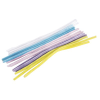 Chenilledraad, 5 pastelkleuren, 30cm, 9 mm dik, ZB-zak à 15 st. - Afbeelding 2