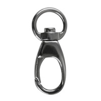 Sleutelhanger, draaibaar, 35mm ø, platina, ZB-zak à 1 stuk