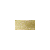 Satijnlint , lichtgoud, 3 mm, rolletje à 10 meter