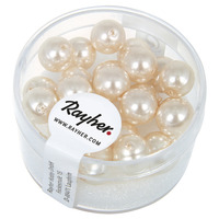 Renaissance-glasparels 8mmØ Poederroze  - Afbeelding 2