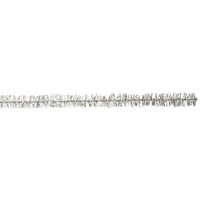 Chenilledraad Glitterzilver 09x50cm 10st - Afbeelding 3