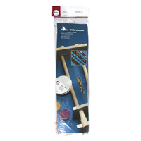 Kralen-weefraam, 34x15 cm, weefbreedte 140 mm - Afbeelding 2