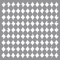 Sjabloon Harlequin, 30,5x30,5cm, ZB-zak 1 st.