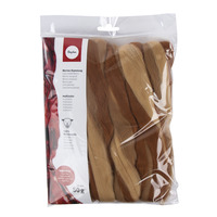Merino Wol multicolor Streng Bruin tinten - Afbeelding 2