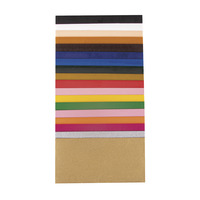 Rayher Wasfolie – 18 Kleuren Assorti (met glitter)