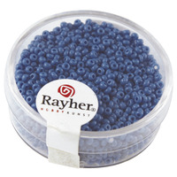 Borduurkralen 2mmØ Opaak Turq. Blauw  - Afbeelding 4