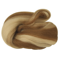 Merino Wol multicolor Streng Bruin tinten - Afbeelding 3