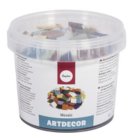 Mozaïekstenen 2cm Kleuren Assorti 1Kg - Afbeelding 2