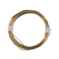 Messingdraad 0.8mmØ  6mtr - Afbeelding 1