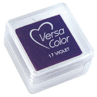 Stempelkussen "Versacolor", violet, 2,5x2,5 cm