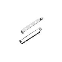 Brochespeld Platina 30mm 4st - Afbeelding 2
