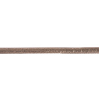 Kunstlederband metallic plat, roségoud, 3mm, ZB-zak 2m - Afbeelding 1