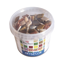 Mozaïekstenen 2cm Natuur tinten 1Kg - Afbeelding 2