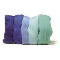 Merino Wol Superfijn Blauw tinten - Afbeelding 4