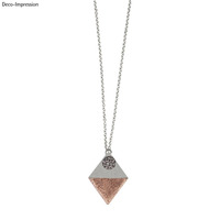 Gietvorm: hangertjes ruit, 2,9x3,9cm, ZB-zak 1st. - Afbeelding 4
