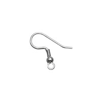 Oorhaken , 20mm, ZB-zak à 6 stuks chirurgenstaal