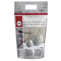 Betonklei/Kneedbeton, Zak 1kg - Afbeelding 6