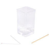 Rayher Kaarsengietvorm Vierkant – 90x50 mm - Afbeelding 2